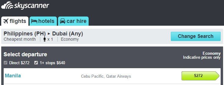 Cheap Flight Routes from Manila to South America