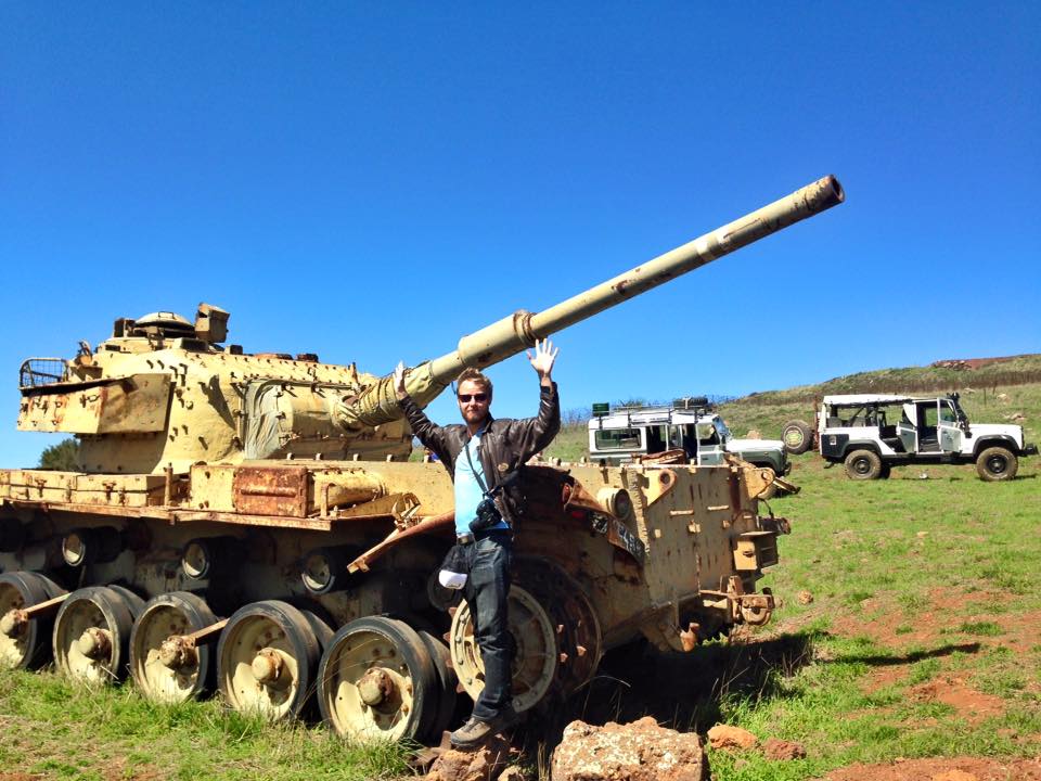 Travel to Israel for Filipinos syrian border with 4x4 jeep tour