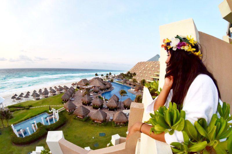 View from our Room in Paradisus Cancun - All Inclusive Luxury Resort Experience