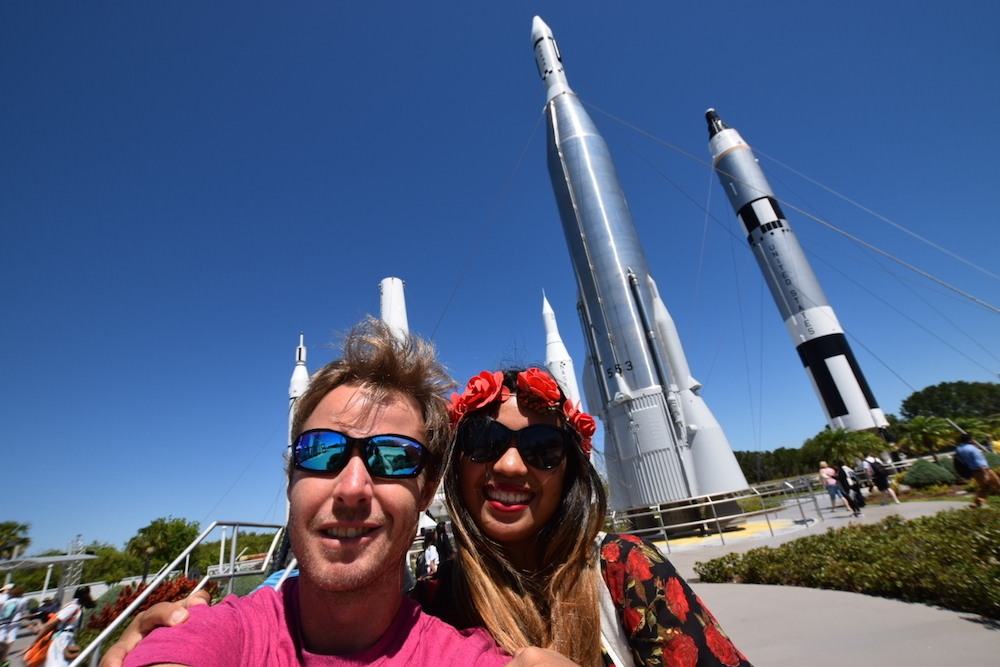 two monkeys travel - space coast - kennedy space center - florida 1