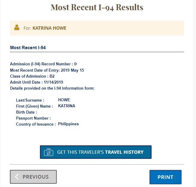 How to Get Your US Travel History Online (Arrivals and Departures) 04