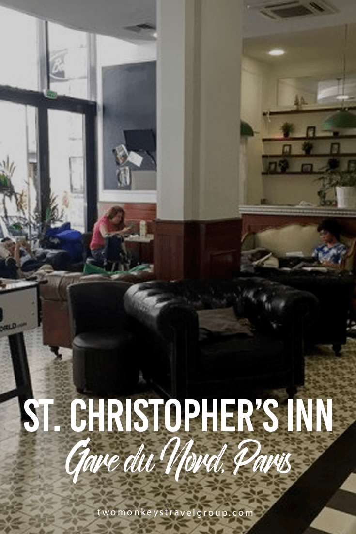 St. Christopher’s Inn, Gare du Nord, Paris