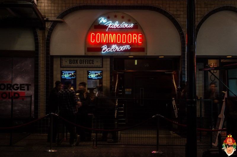 7 concert venues in Vancouver, Canada. The Commodore Ballroom.