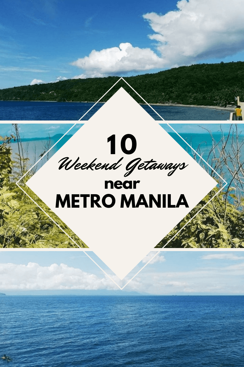 Pinterest1 10 weekend getaways near metro manila