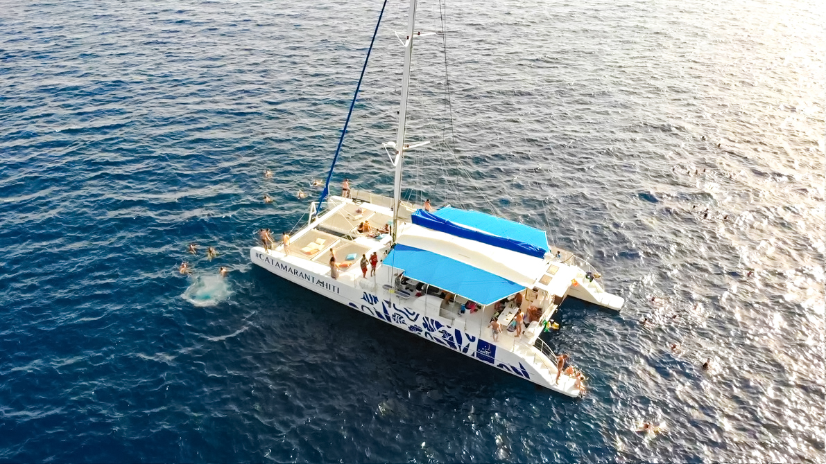 My Birthday Party at Catamaran Tahiti The Largest Sailing Party Boat in Montenegro